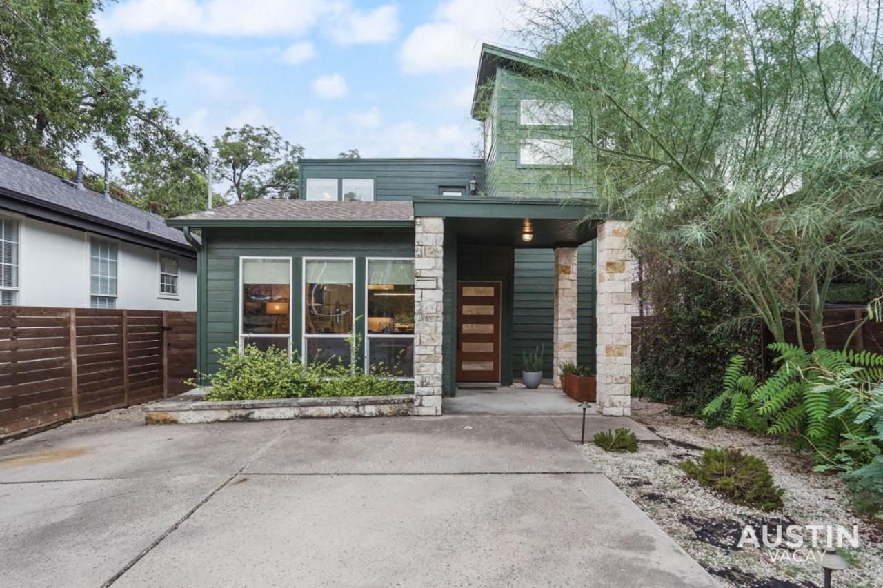 Stylish Retreat W Outdoor Oasis In Heart Of Austin Villa Eksteriør bilde